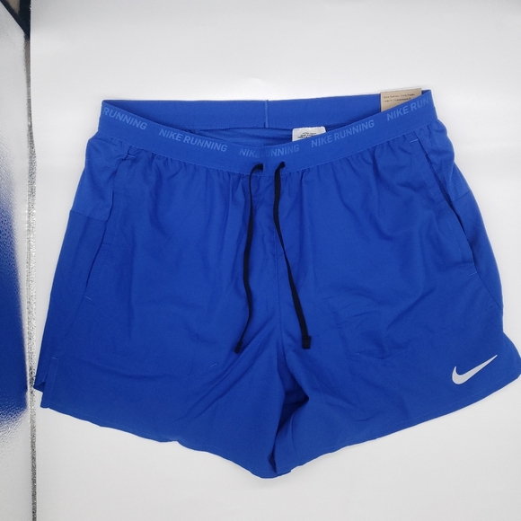 Nike Other - Nike Dri-FIT Stride 5" Brief-Lined Men’s Running Shorts Blue Size M DM4755-480